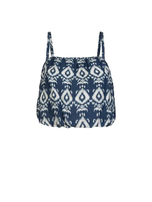 Dani Top In Tivara Ikat sold by Change of Scenery