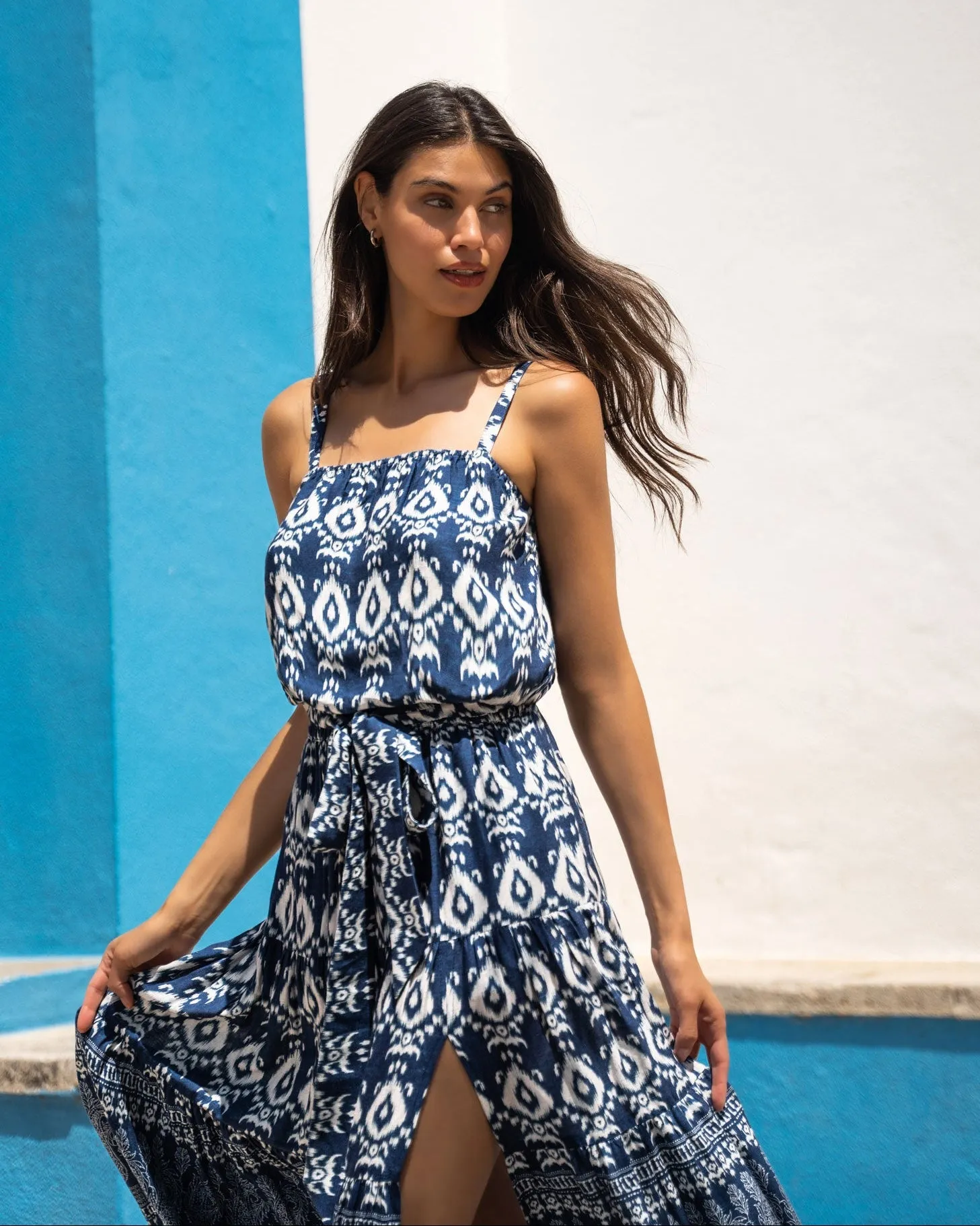 Dani Top + Jenni Skirt Set In Tivara Ikat sold by Change of Scenery product image thumbnail 3