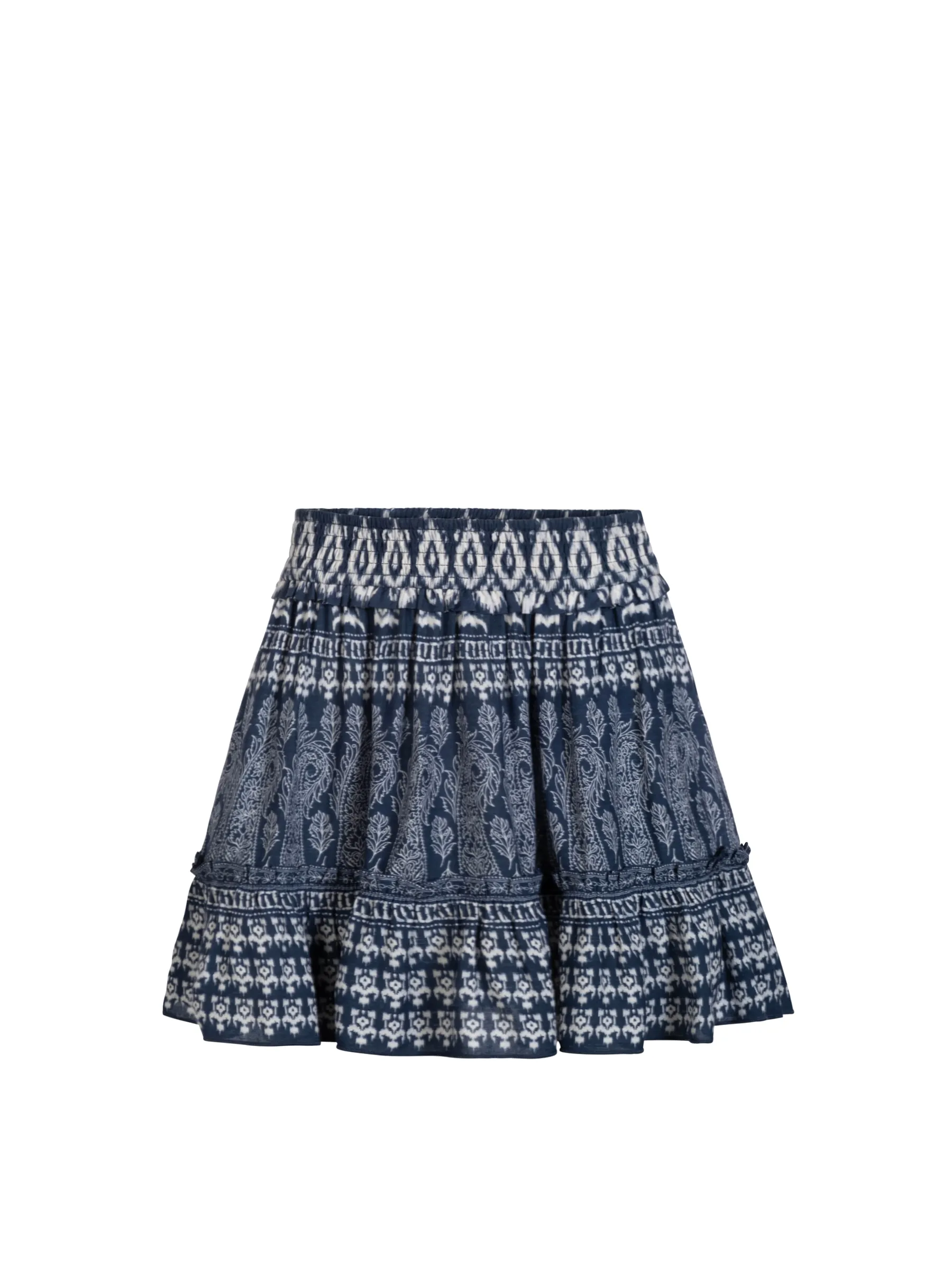 Devon Skirt In Tivara Ikat sold by Change of Scenery