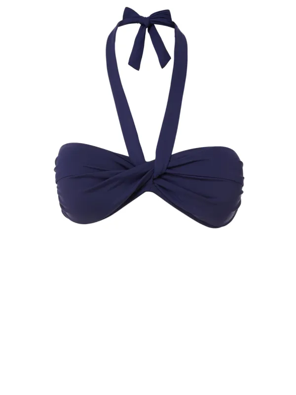 Loryn Top Navy Satin sold by Change of Scenery