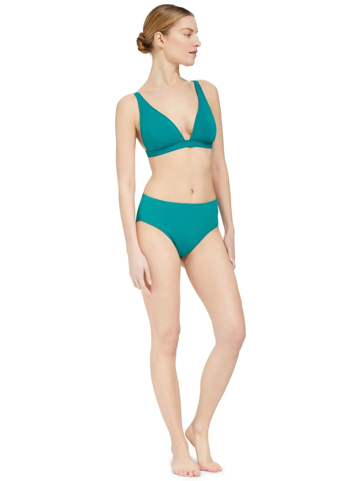 Jessica Top + Classic Midrise Bottom in Petrol sold by Change of Scenery product image thumbnail 4