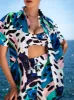 Michelle Shirt In Palm Island sold by Change of Scenery
