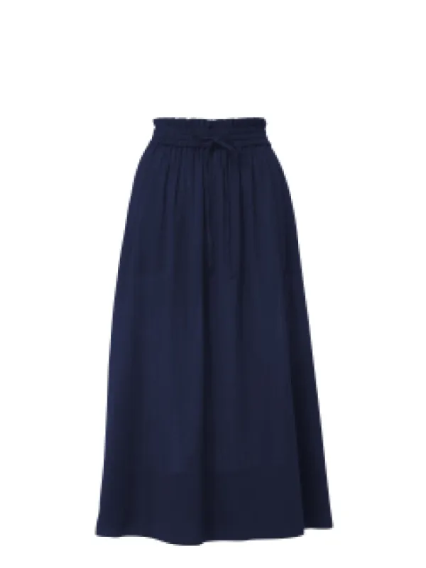 Rachel Skirt Navy sold by Change of Scenery