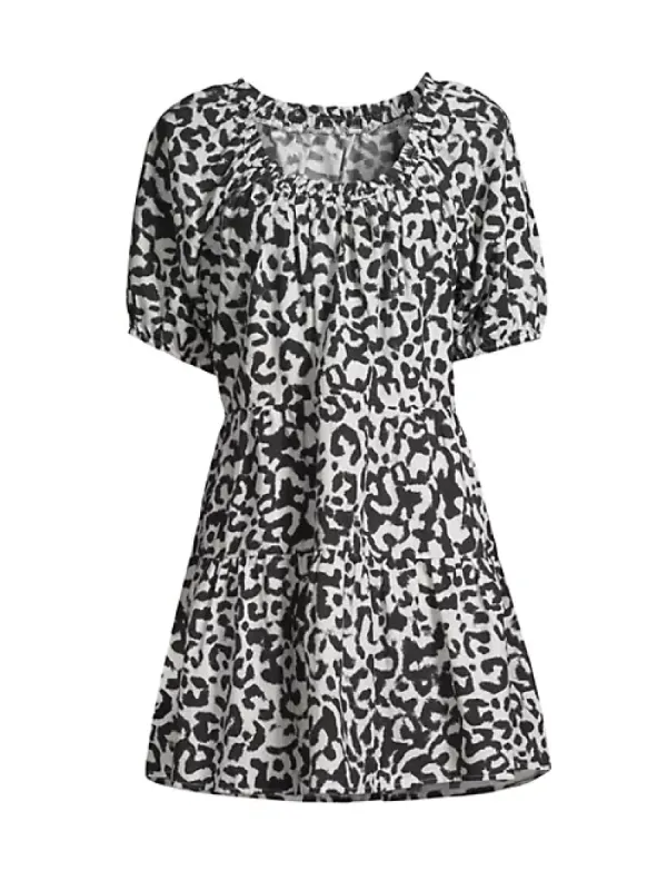 Kelly Dress Mia Leopard sold by Change of Scenery