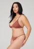 Merino Racerback Bralette - Cinnamon sold by Chosenwoven