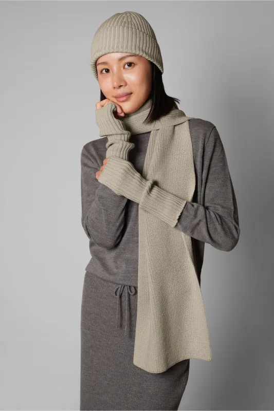 The City Rib Knit Fingerless Glove sold by Chosenwoven