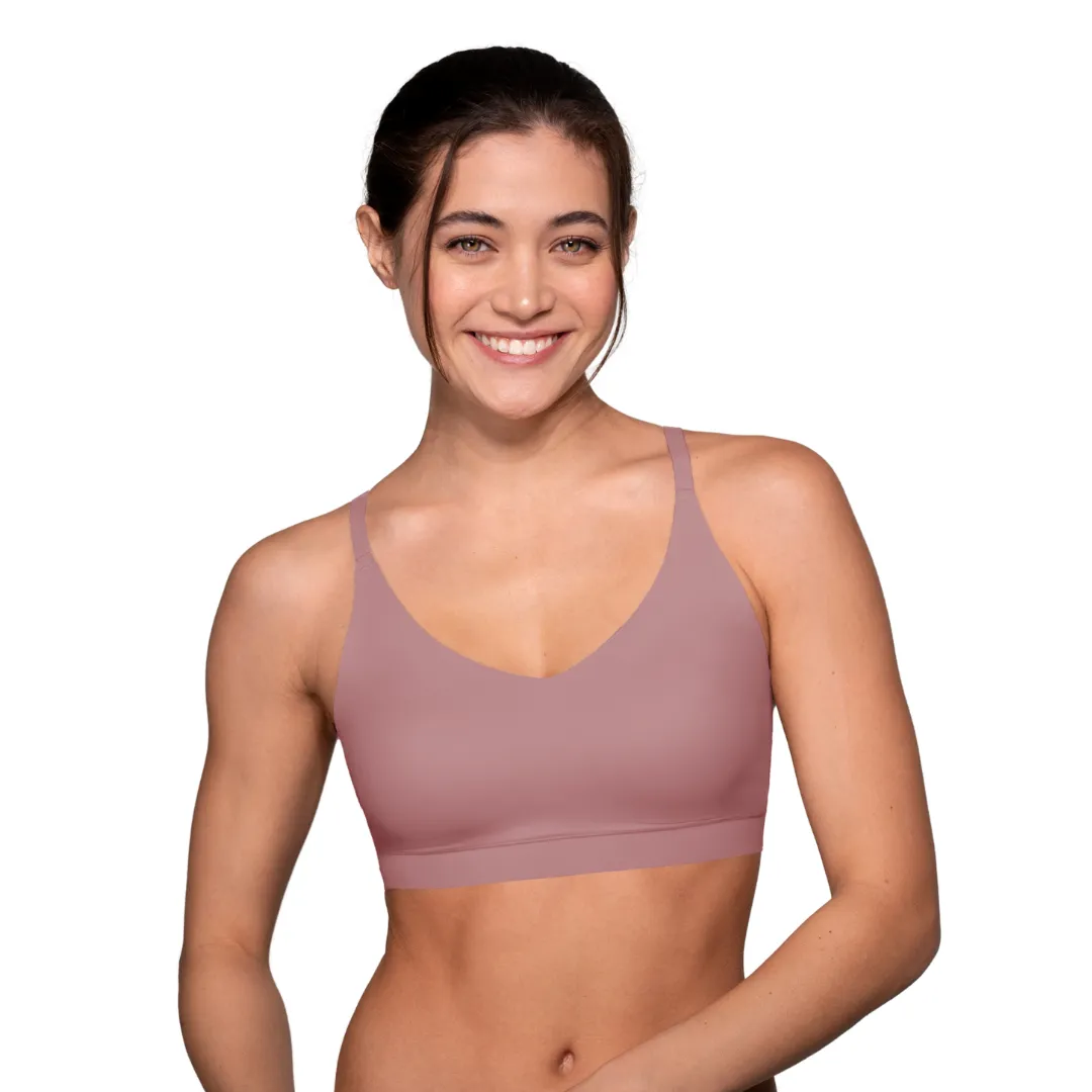 Floatley 3-Pack Cozy Wireless Scoop Plunge Bra sold by Floatley product image thumbnail 2