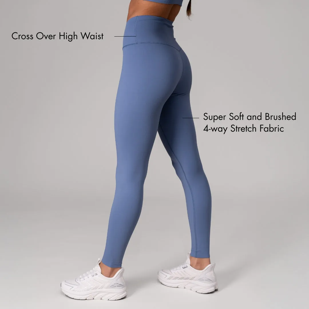 Floatley Cozy Adapt Crossover High Waisted Leggings sold by Floatley product image thumbnail 5
