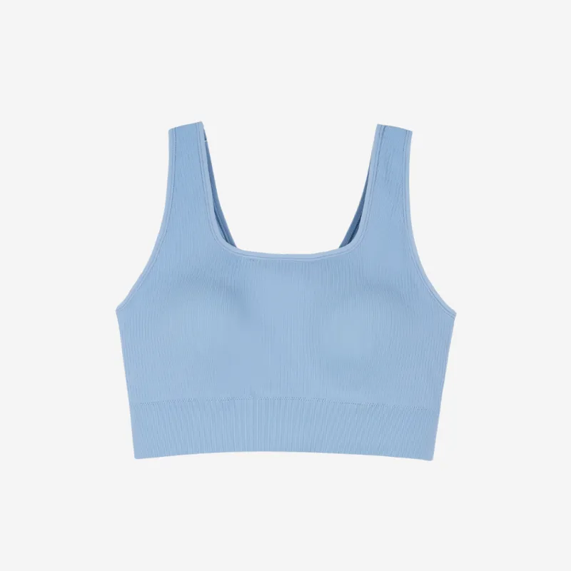Floatley Seamlessly Square Neck Longline Sports Bra made by Floatley