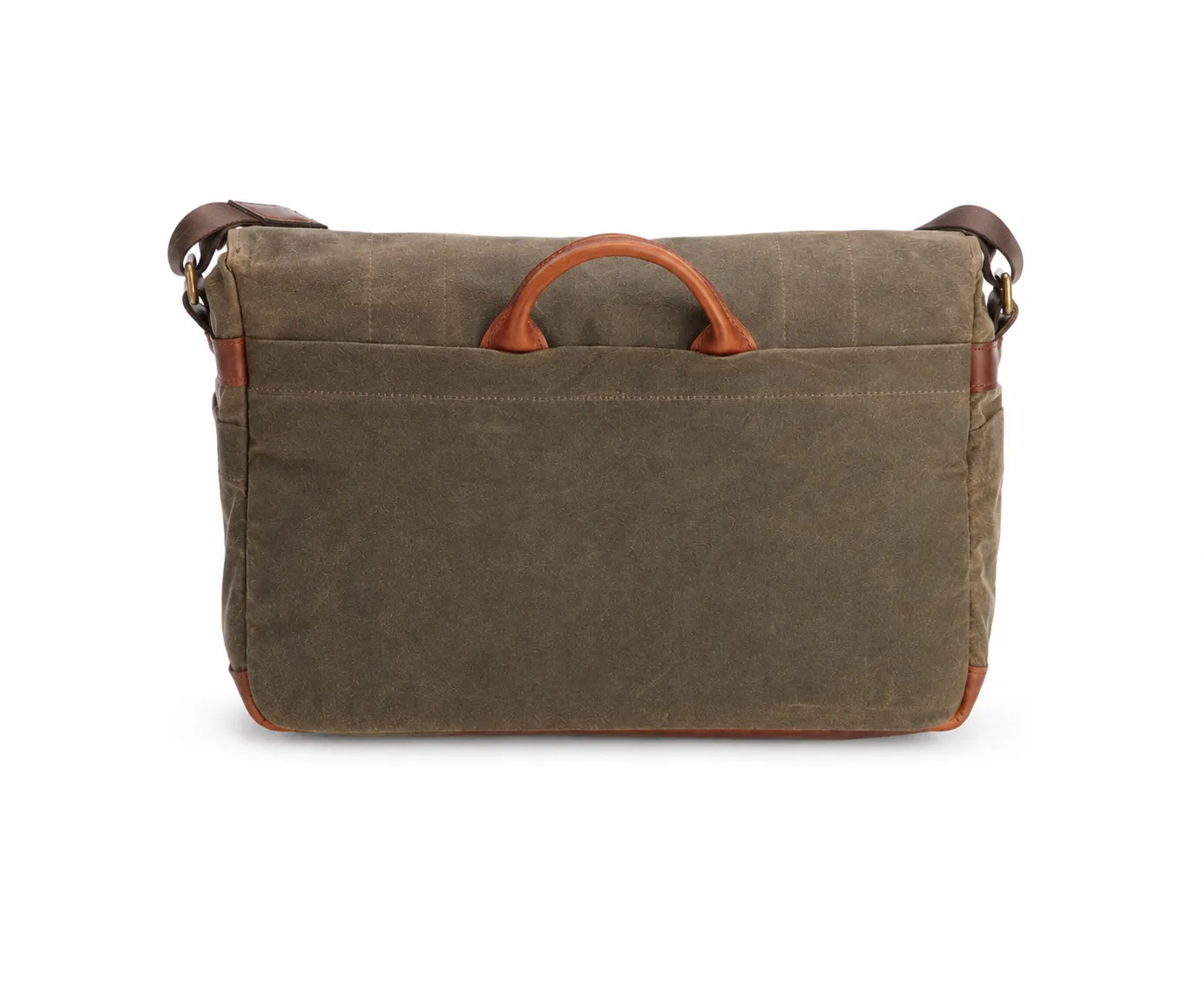 Justin Waxed Canvas Messenger sold by Korchmar product image thumbnail 4