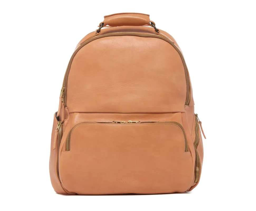 Walker Horween Leather Backpack — Made in USA made by Korchmar