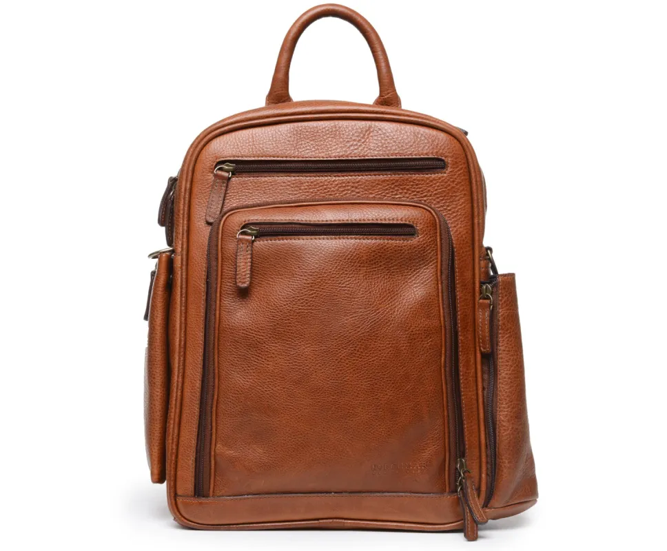 Graham Leather Commuter Backpack sold by Korchmar