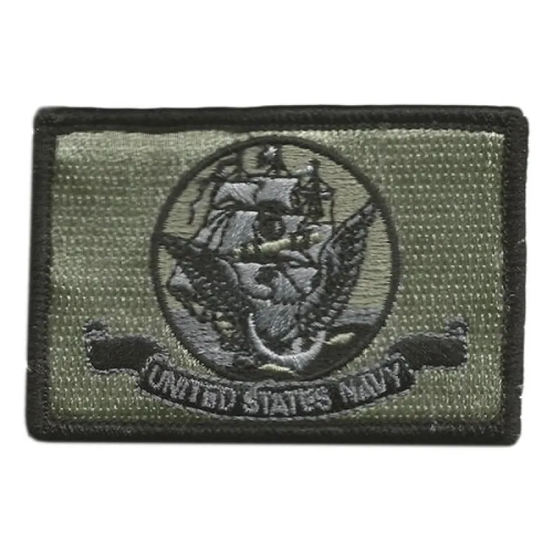 US Navy Patch - Silver-Black sold by Notch