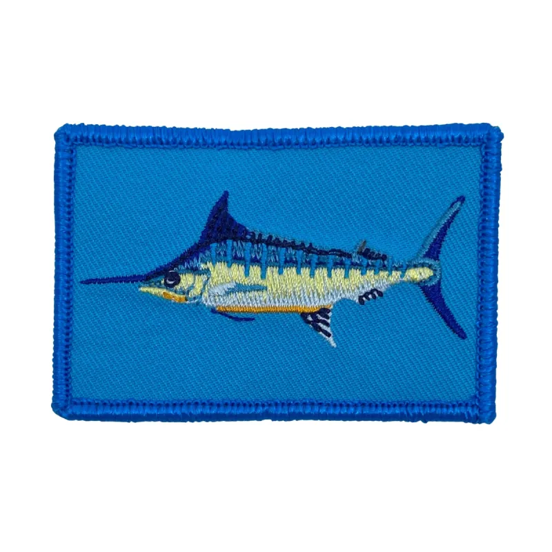 Marlin Fishing Patch - Full Color sold by Notch