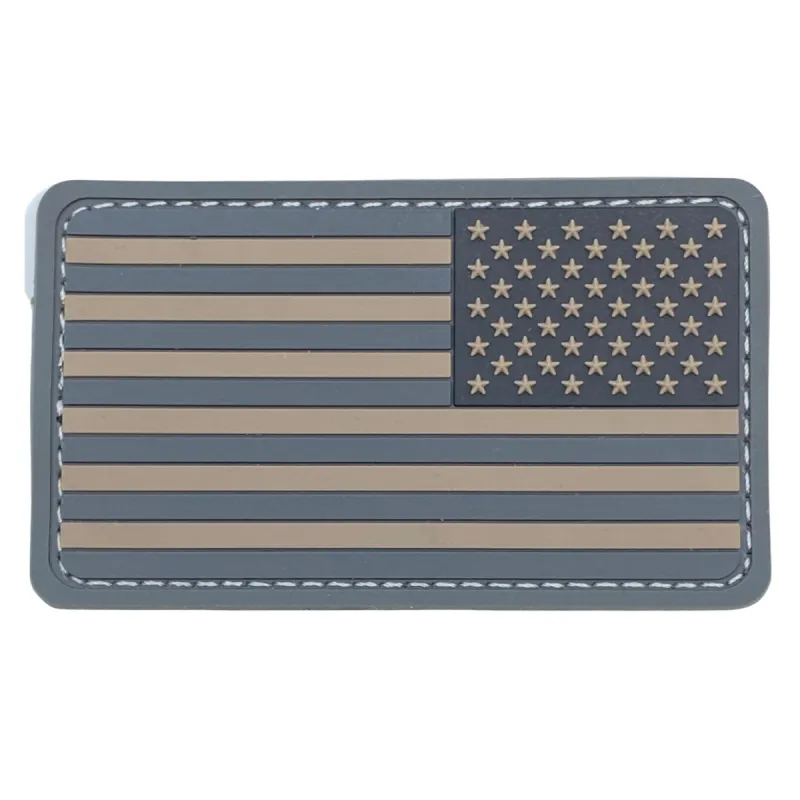 US Flag Reversed PVC Patch - ACU-Dark sold by Notch