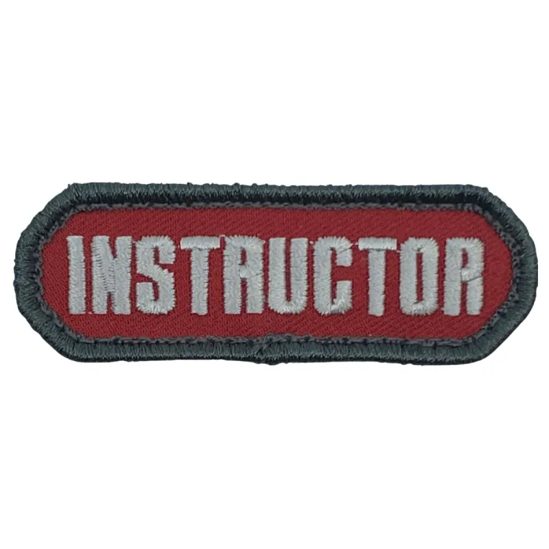 Instructor Patch - Red sold by Notch