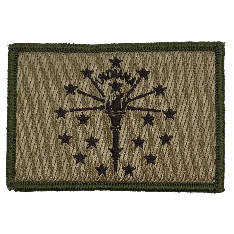 Indiana Flag Patch - Multitan sold by Notch