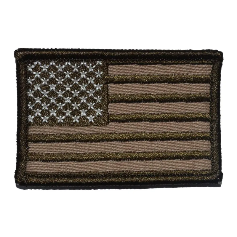 US Flag Patch - Coyote Brown sold by Notch