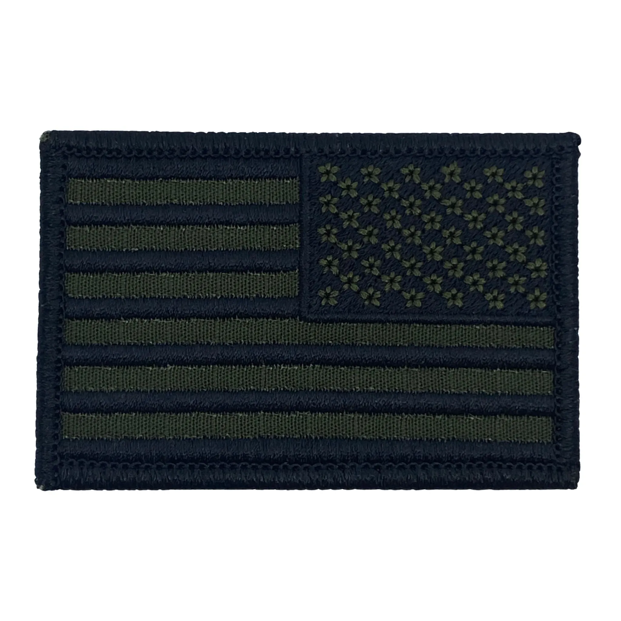 US Flag Patch Reversed - Olive Drab sold by Notch