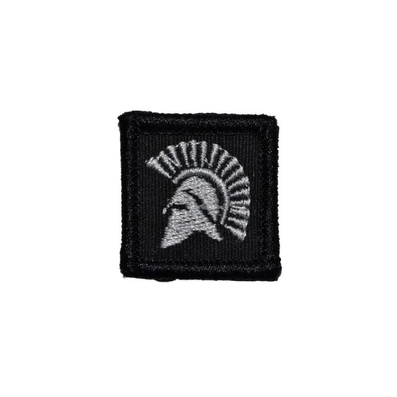 Spartan Head 1 Inch Patch - Black sold by Notch