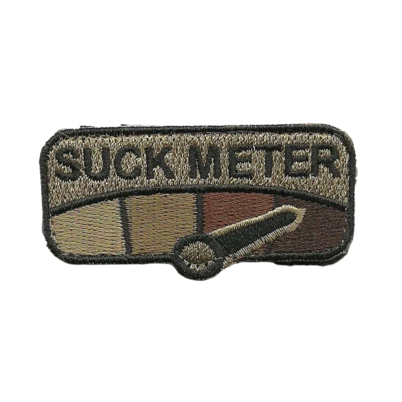 Suck Meter Patch - Coyote Tan sold by Notch