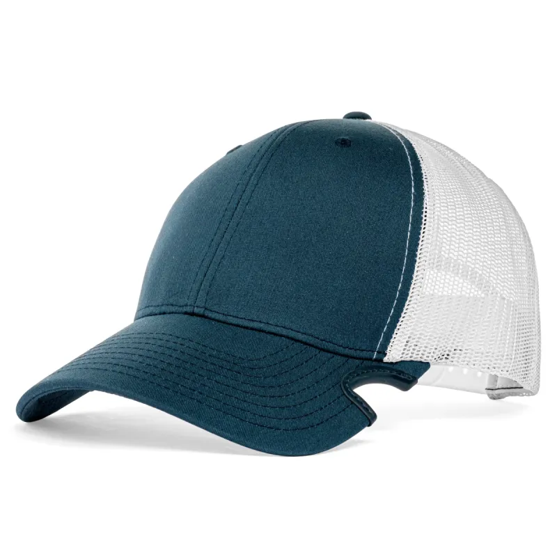 Notch Classic Adjustable Navy/White Trucker Blank - Final Sale sold by Notch