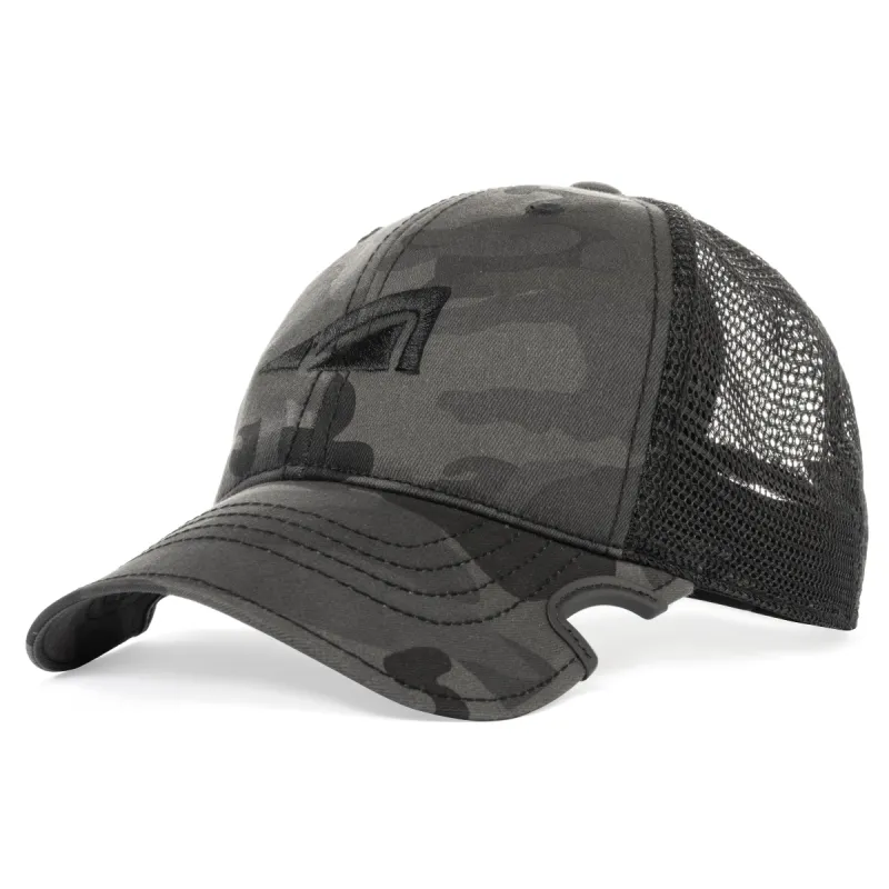 Notch Classic Adjustable Black Camo Icon Trucker sold by Notch