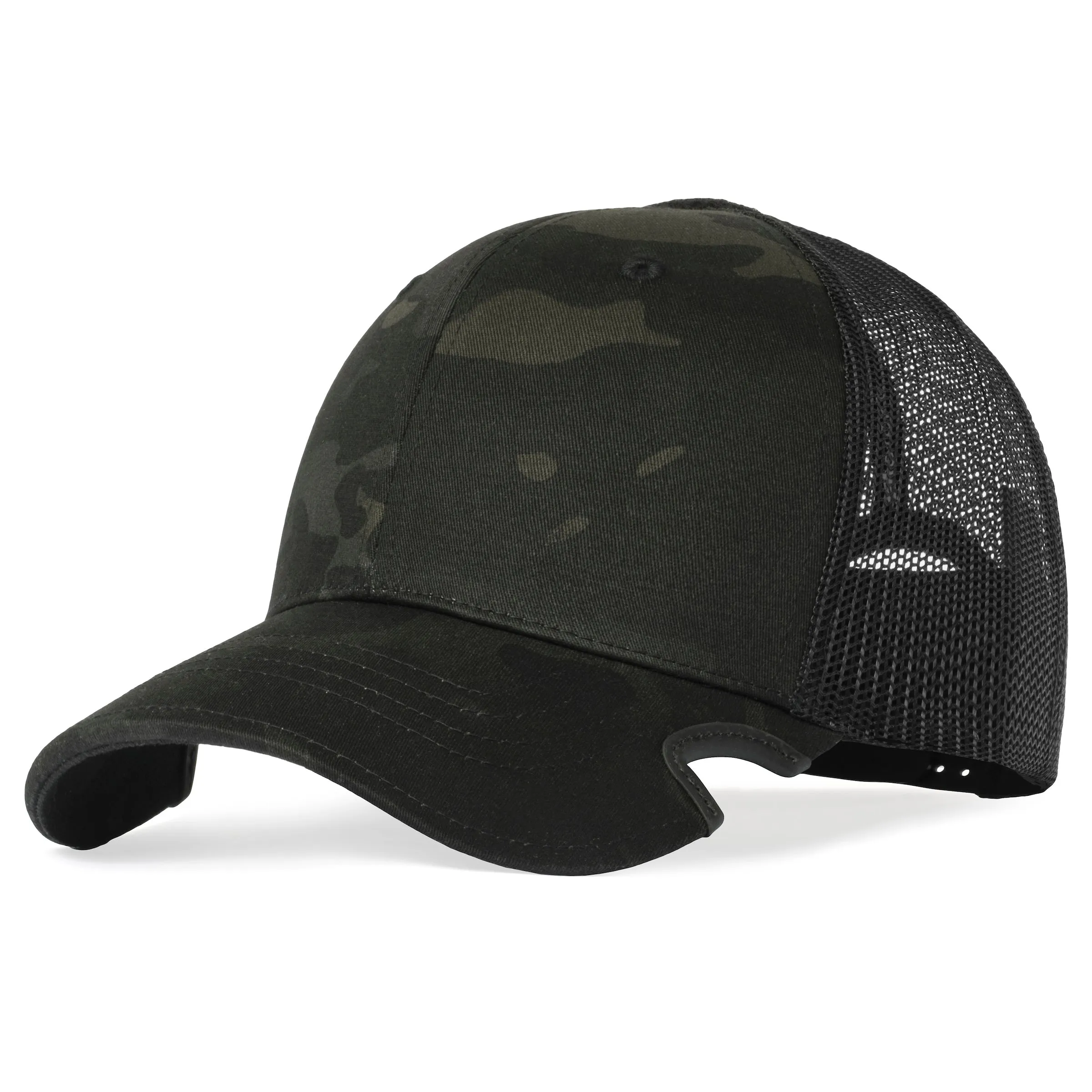 Notch Classic Adjustable Multicam Black Trucker Blank sold by Notch