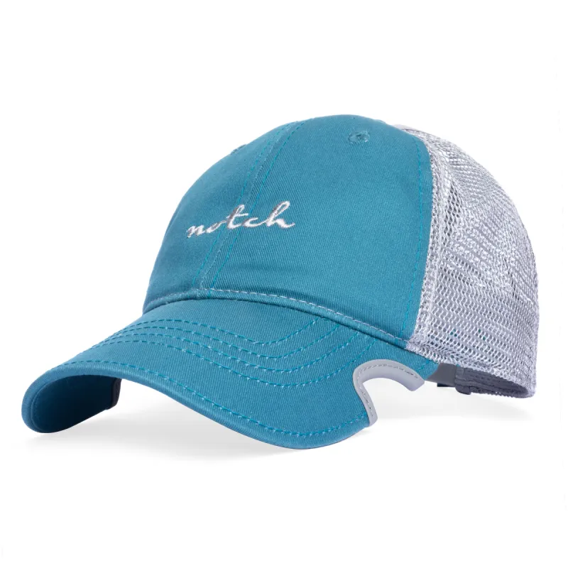 Notch Classic Adjustable Teal/Grey Ponytail made by Notch