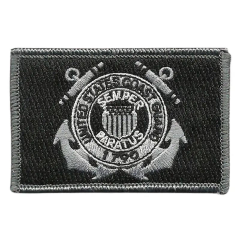US Coast Guard Patch - Black-White sold by Notch