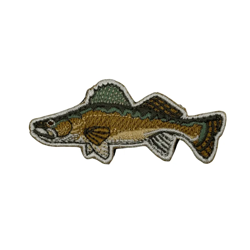 Die-Cut Walleye Patch - Full Color sold by Notch
