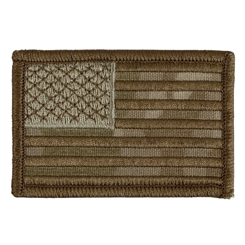 US Flag Patch - MultiCam Arid made by Notch