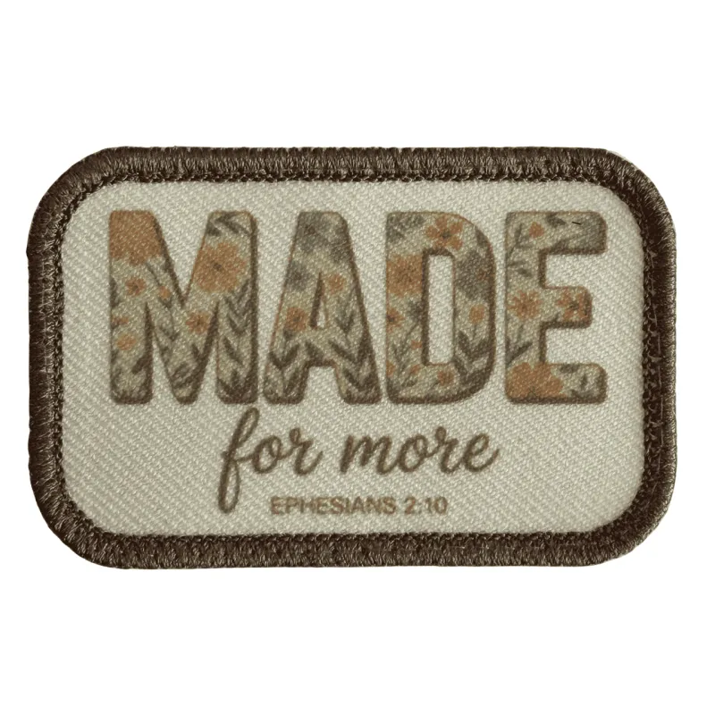 Made for More Patch - Floral made by Notch