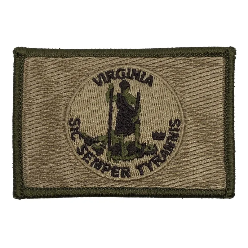 Virginia Flag Patch - Multitan sold by Notch