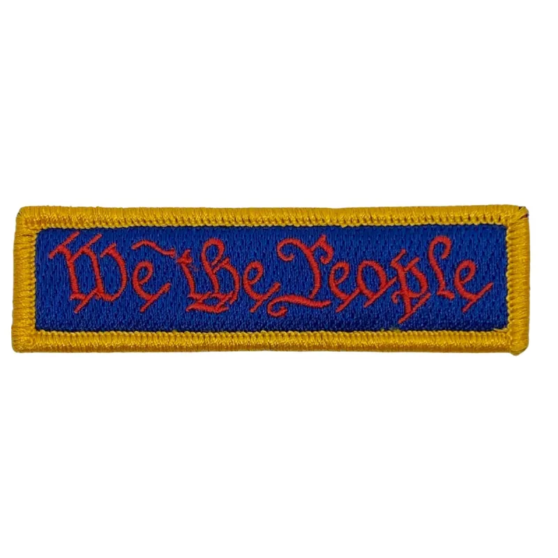 We The People Morale Patch - Full Color sold by Notch