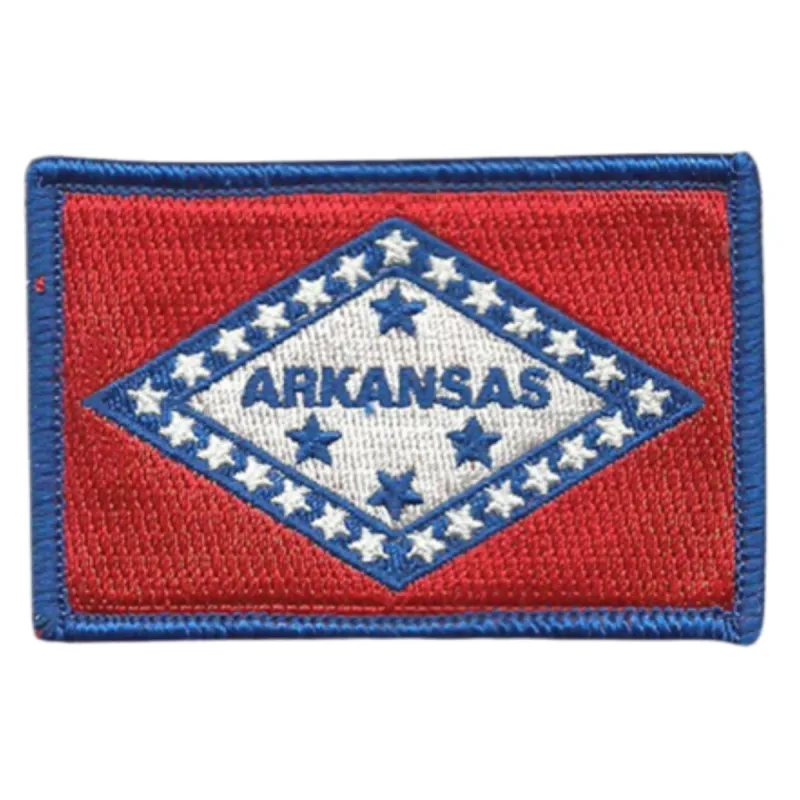 Arkansas Flag Patch - Full Color sold by Notch