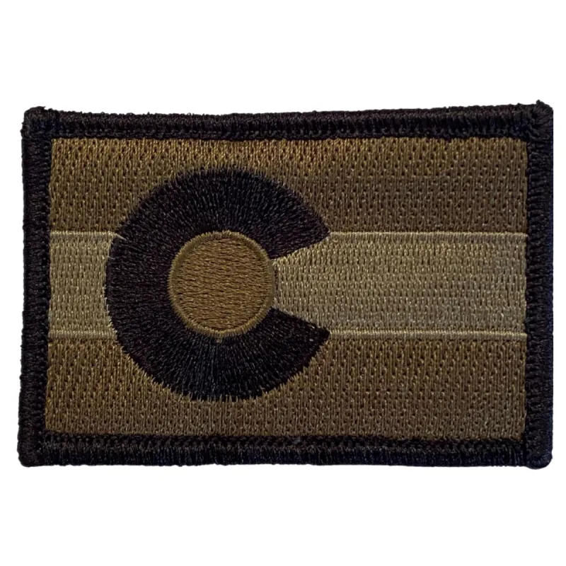 Colorado Flag Patch - Olive-Drab sold by Notch