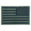 US Flag Reversed Patch - Green/Black sold by Notch