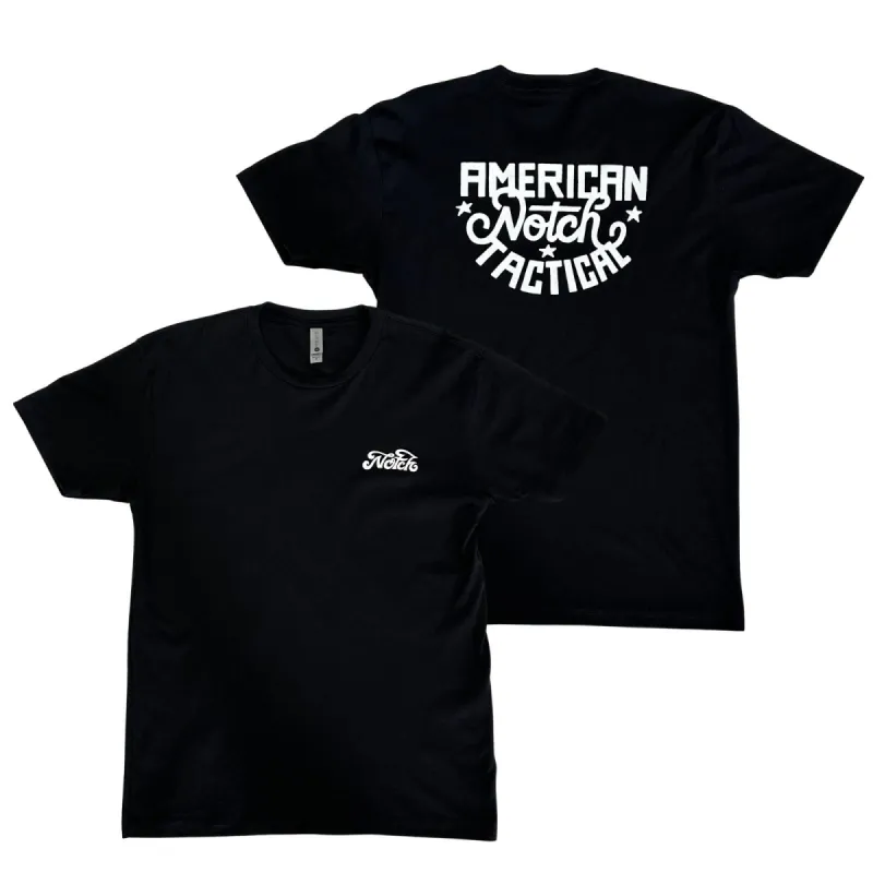 Notch American Tactical Tee - Black sold by Notch