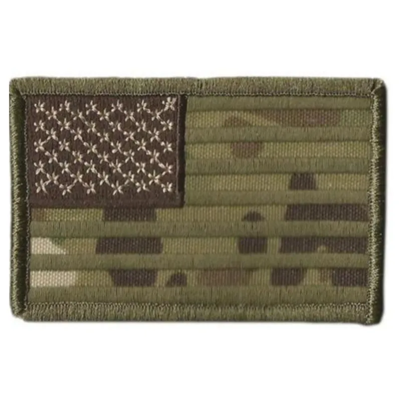 US Flag Patch - MultiCam Camo sold by Notch