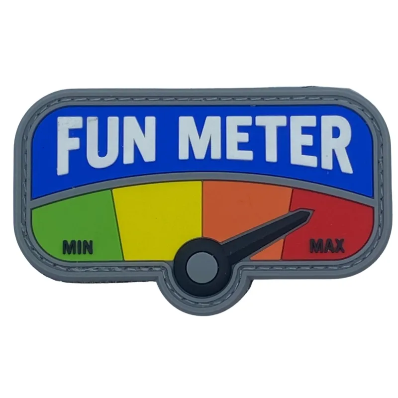 Fun Meter PVC Patch - Full Color sold by Notch