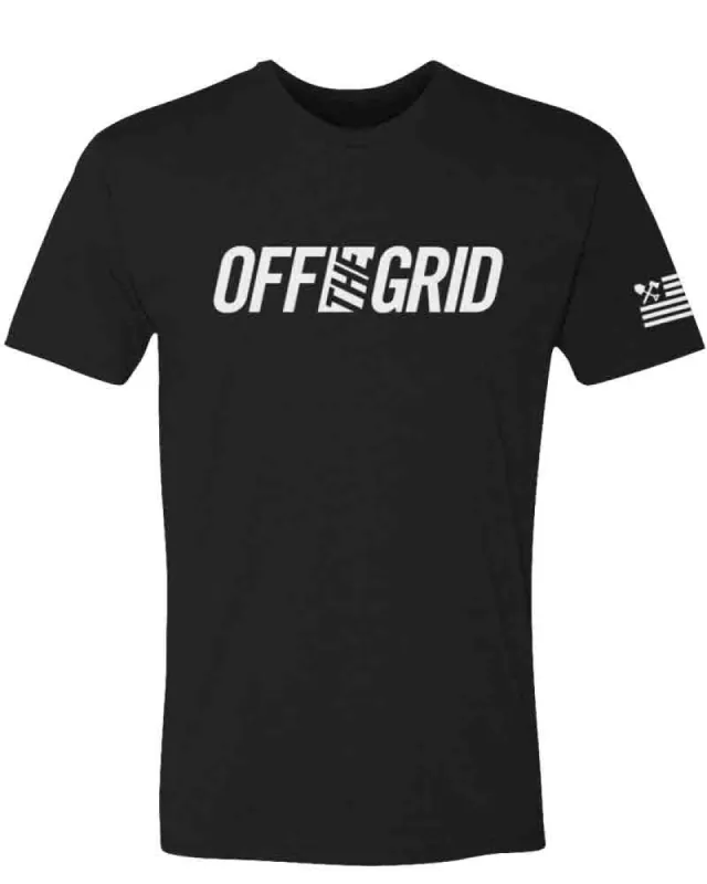 Off The Grid Solid Logo S/S Tee Shirt sold by Off The Grid Surplus