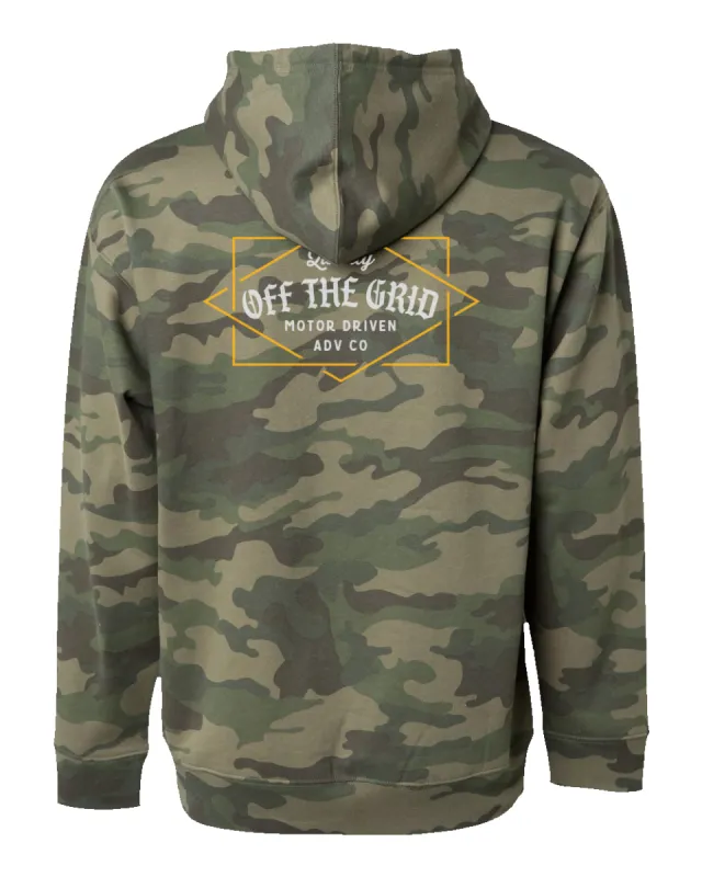 Old Fashioned Zip Hoodie sold by Off The Grid Surplus