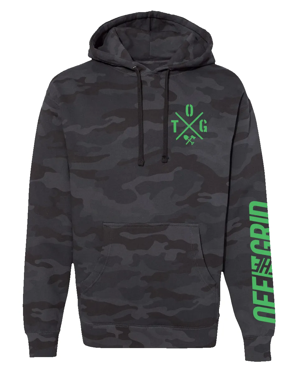 Crossed Up Hoodie sold by Off The Grid Surplus