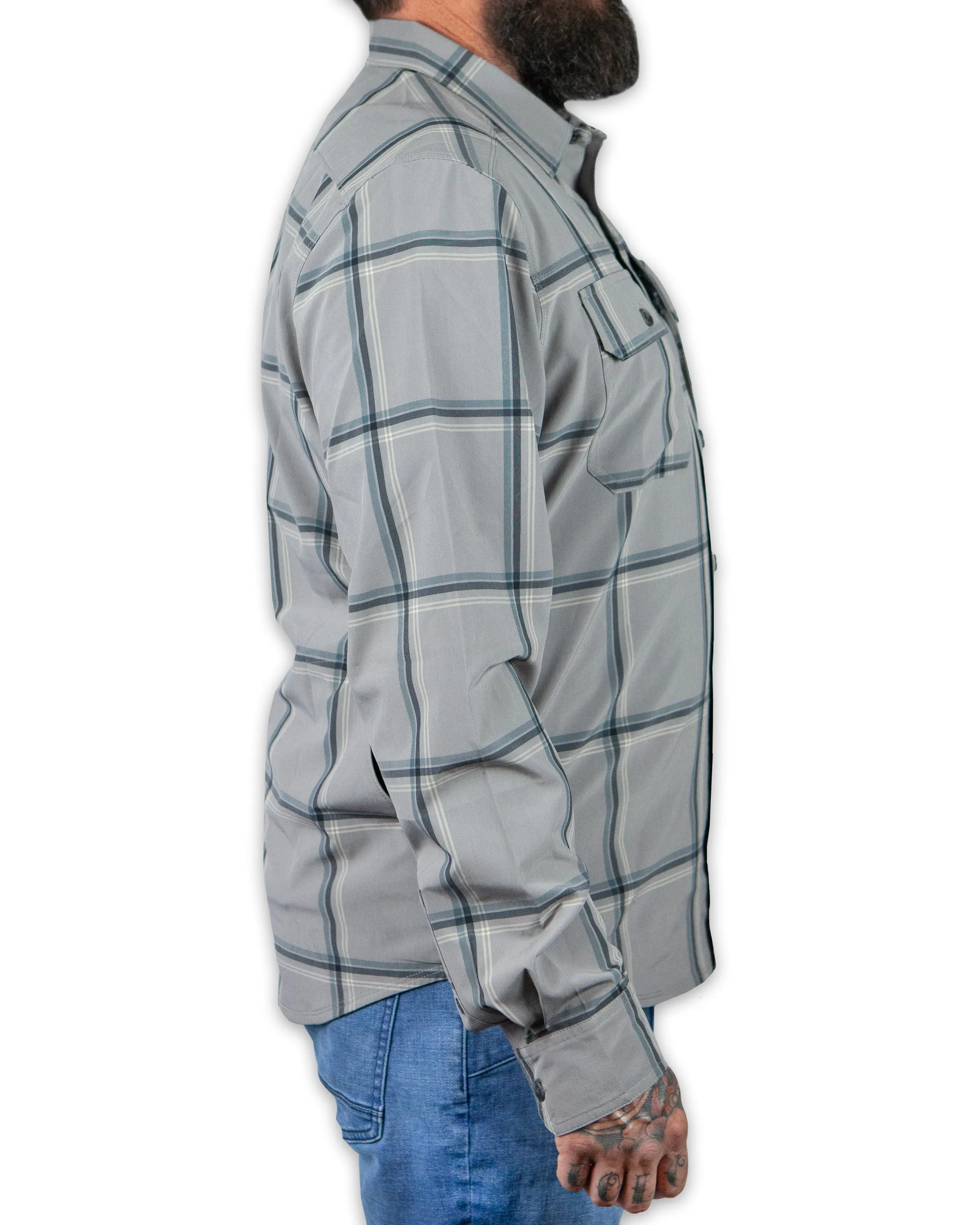 Scrimshaw LS - Steeple Grey sold by Off The Grid Surplus product image thumbnail 2