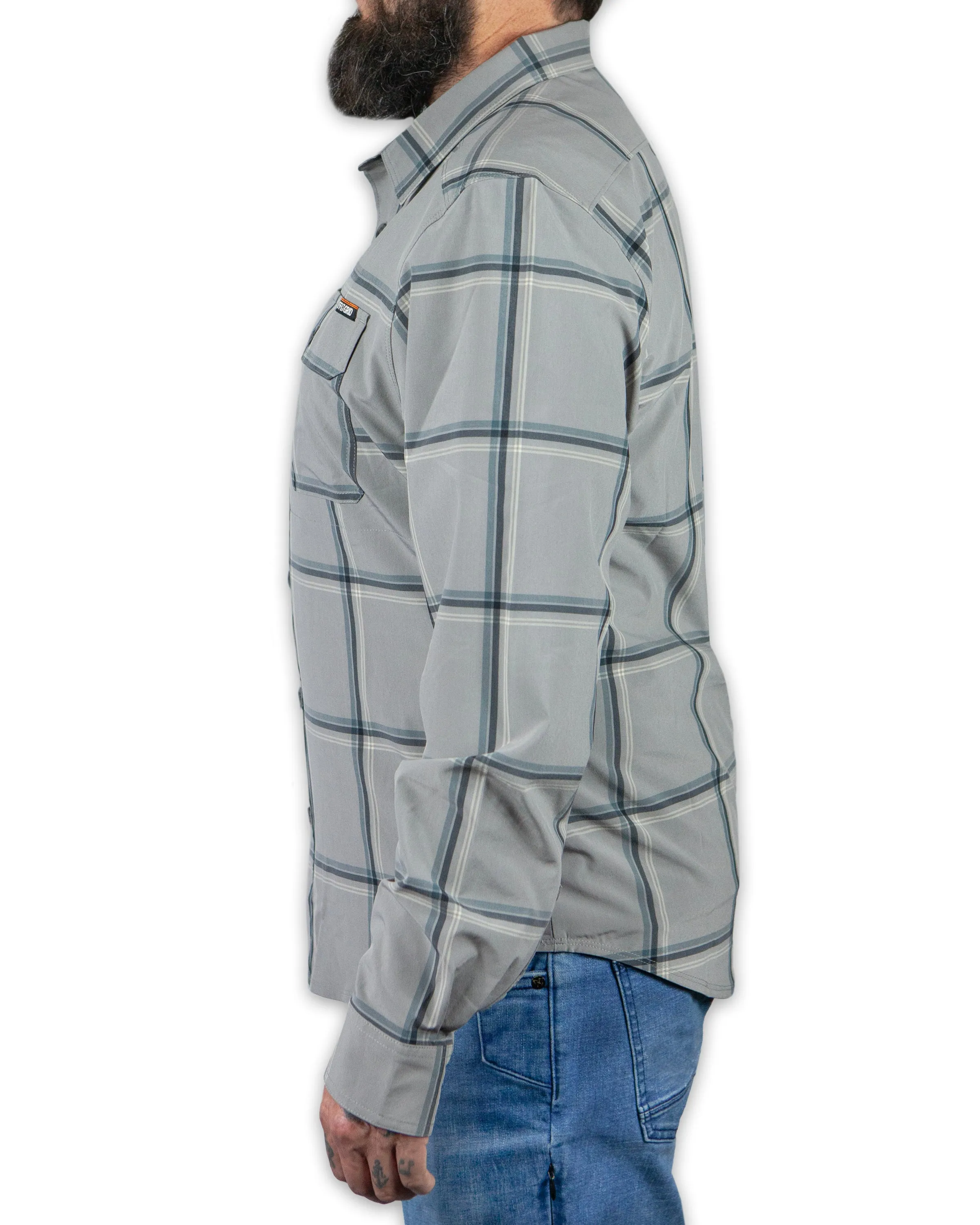 Scrimshaw LS - Steeple Grey sold by Off The Grid Surplus product image thumbnail 4