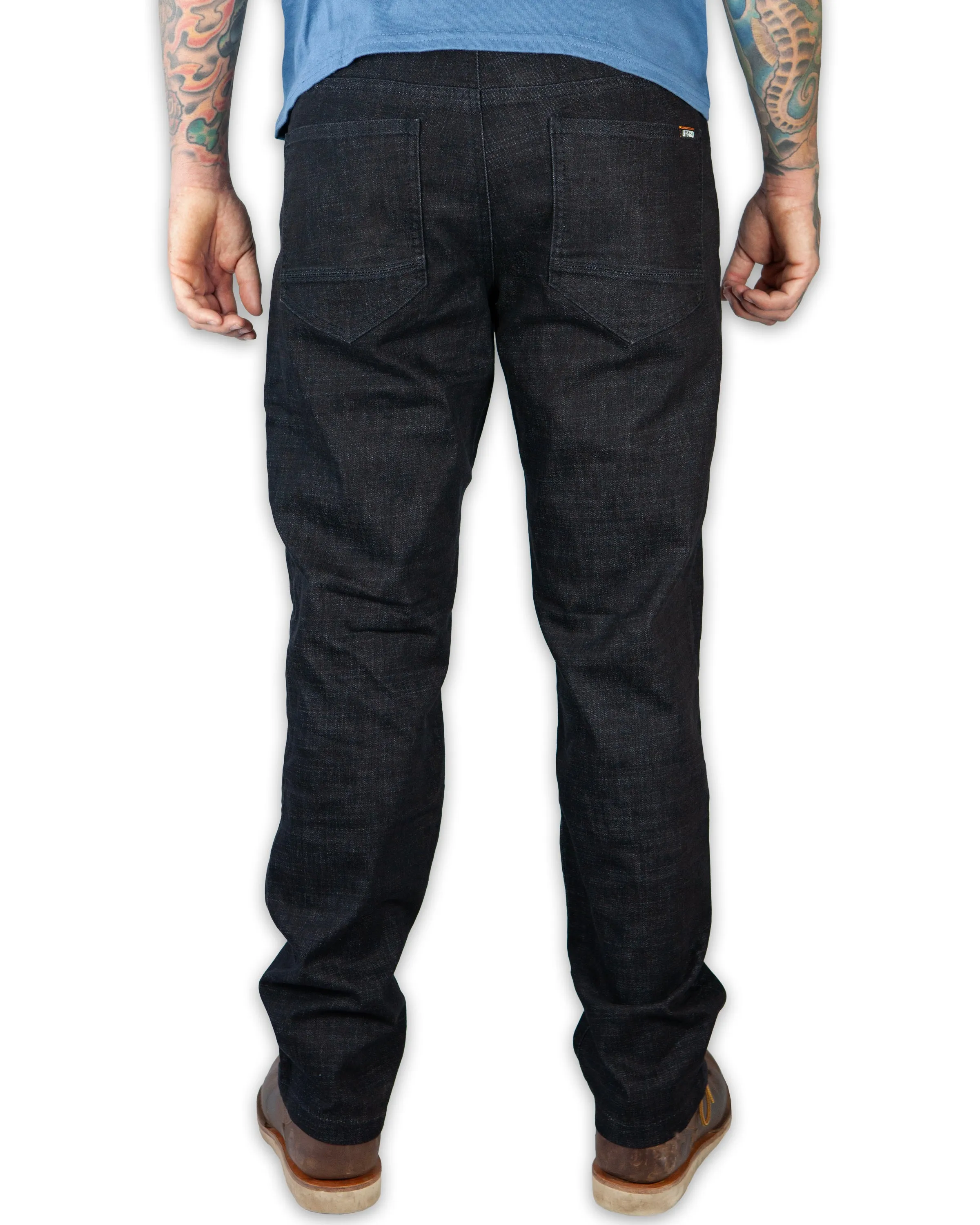 Hideout Denim Standard Fit - Black sold by Off The Grid Surplus product image thumbnail 3