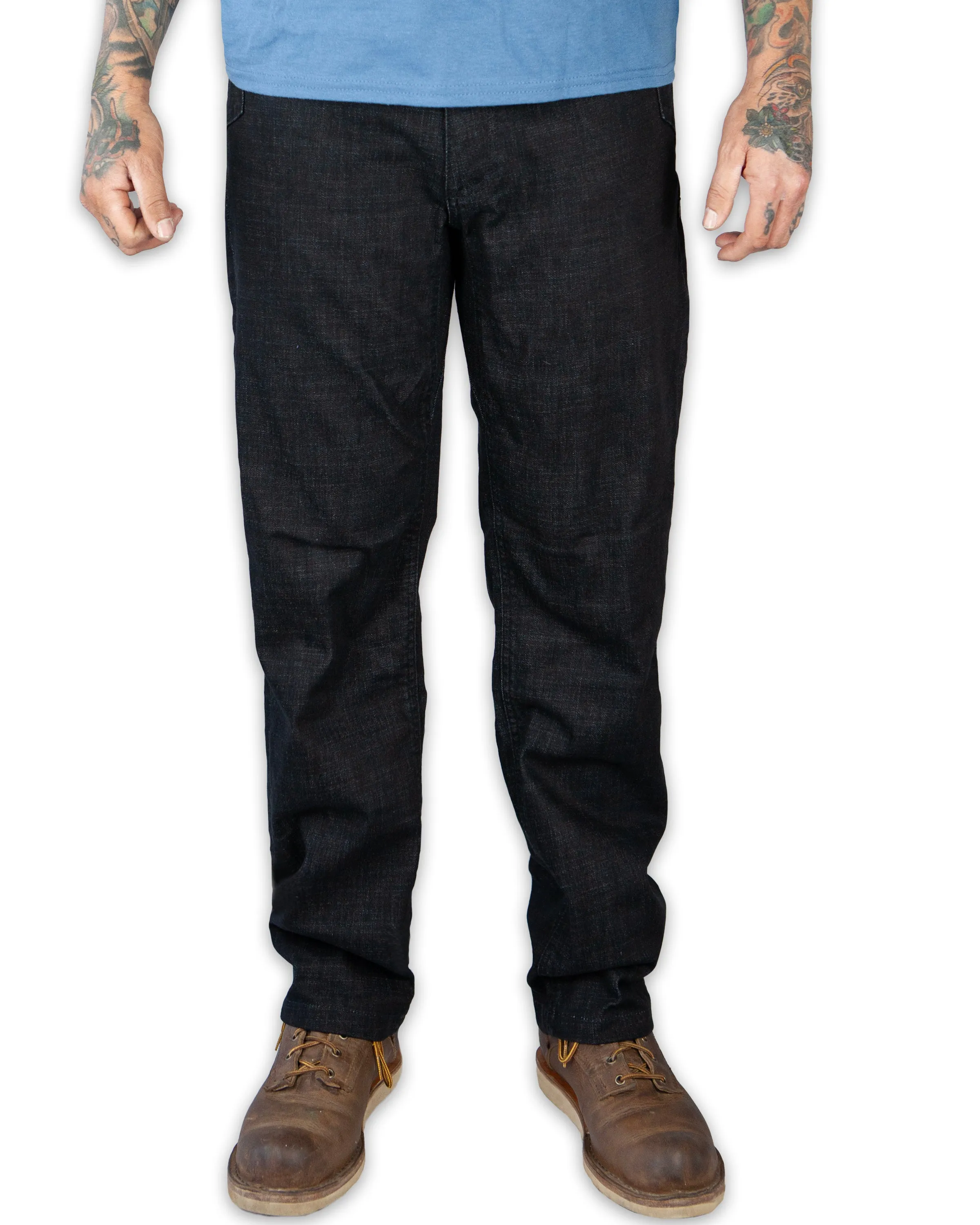 Hideout Denim Standard Fit - Black sold by Off The Grid Surplus