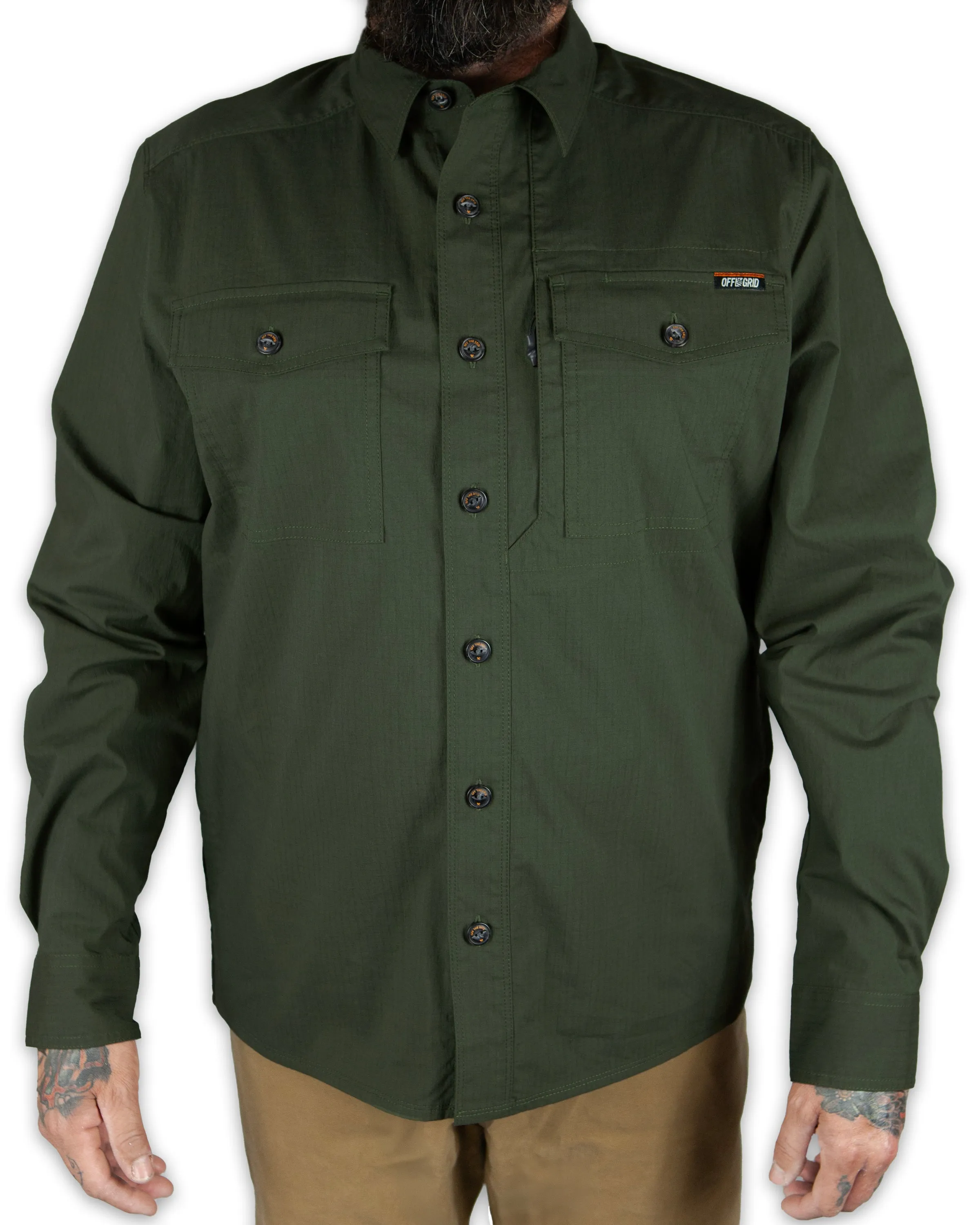 Echo Bravo LS Shirt - Army sold by Off The Grid Surplus product image thumbnail 2