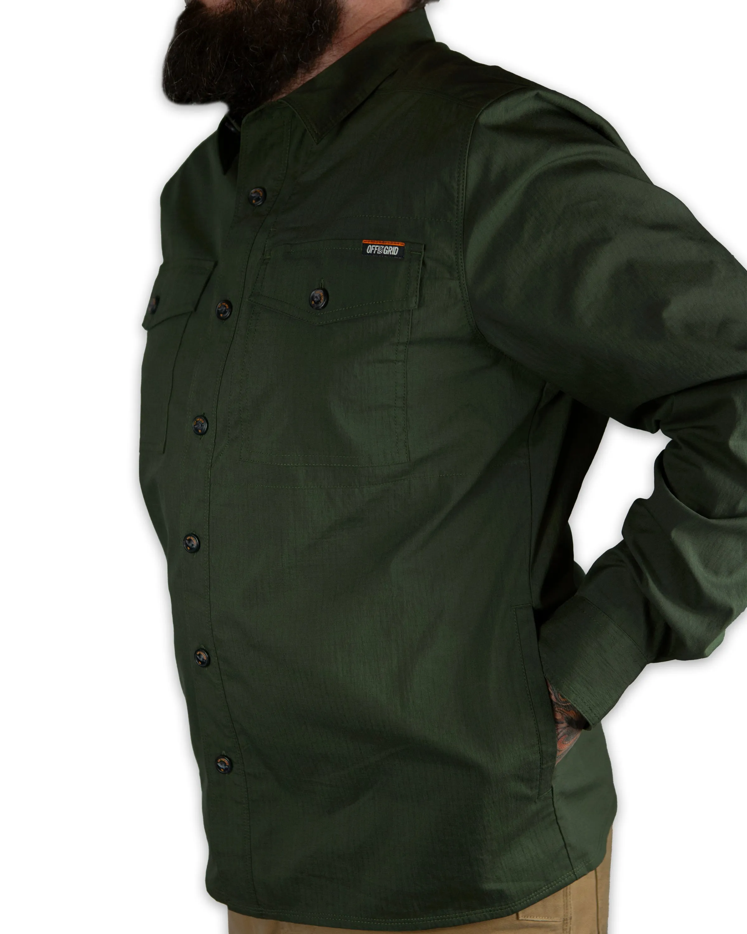 Echo Bravo LS Shirt - Army sold by Off The Grid Surplus product image thumbnail 4